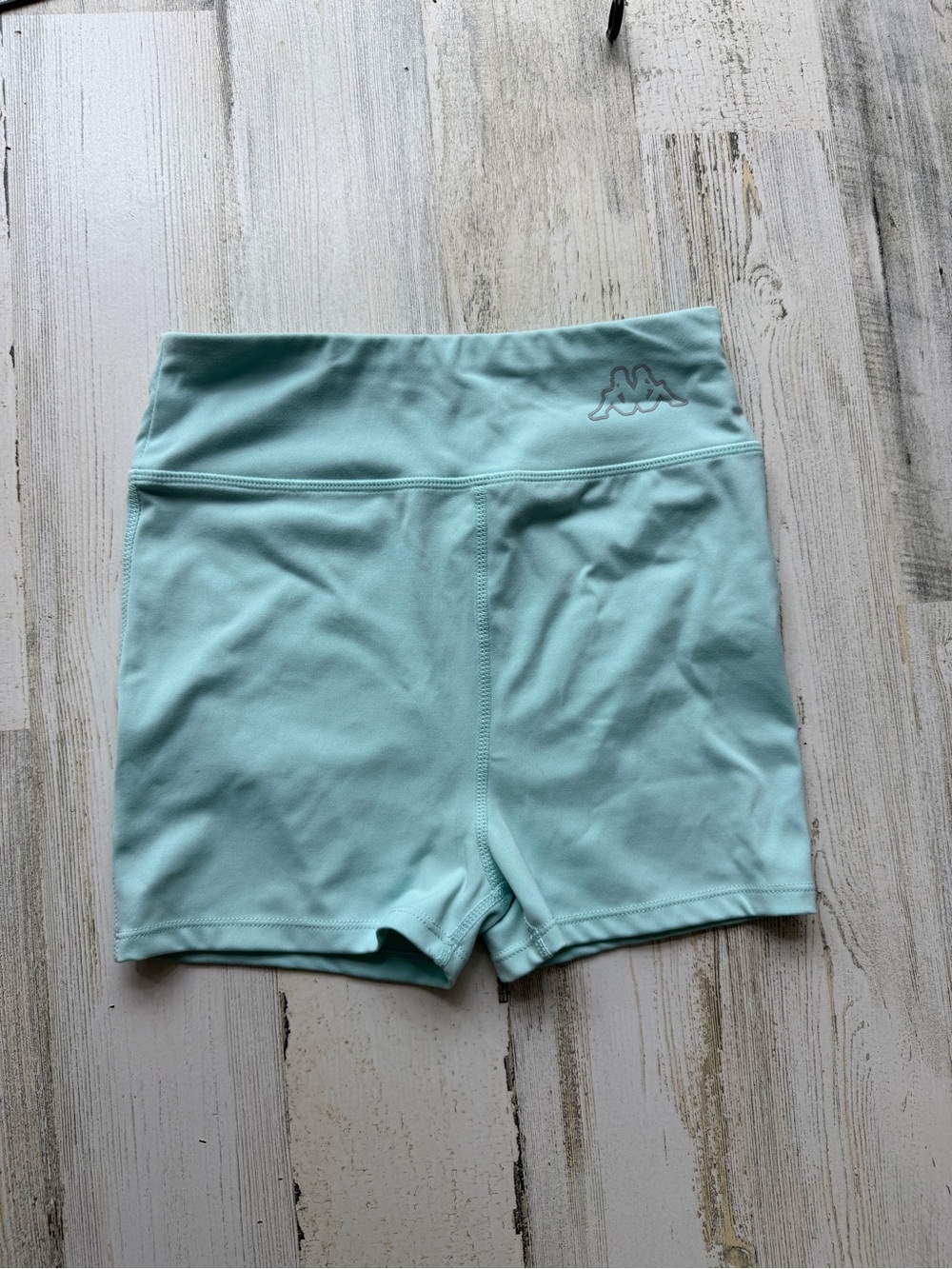Kappa Mint Green Athletic Biker Shorts Size Large